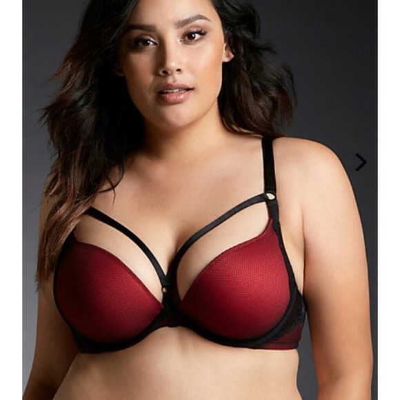 torrid Other - 🆕 Red/Black ToRRiD Plunge Bra~ 40B ~ NWT ~ $48.90